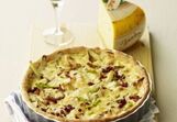 Fencheltarte mit Landana Brennnesselkäse