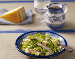 Hähnchensalat mit Landana Olive-Tomate